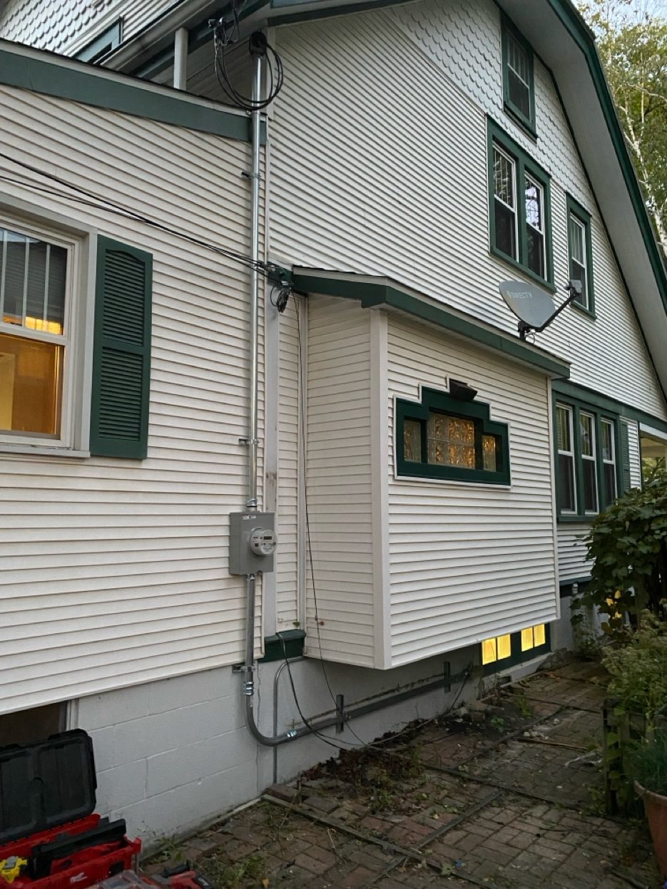 Exterior panel service upgrade by Trusted Electric