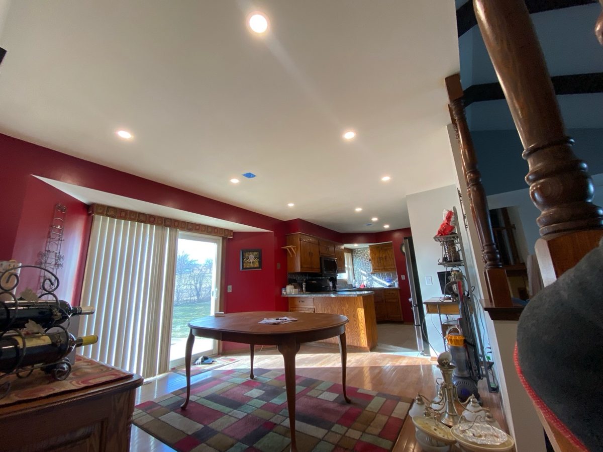 Open-concept recessed lighting installation Pewaukee WI