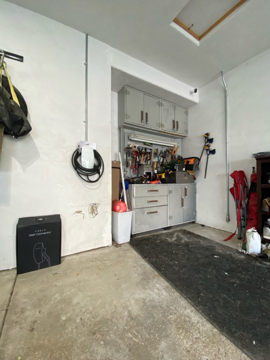 Tesla Wall Connector garage EV charger installation Pewaukee WI